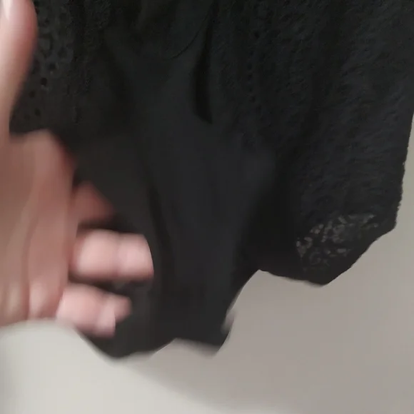 Sophie B. Black Lace Bodysuit - Picture 4 of 5